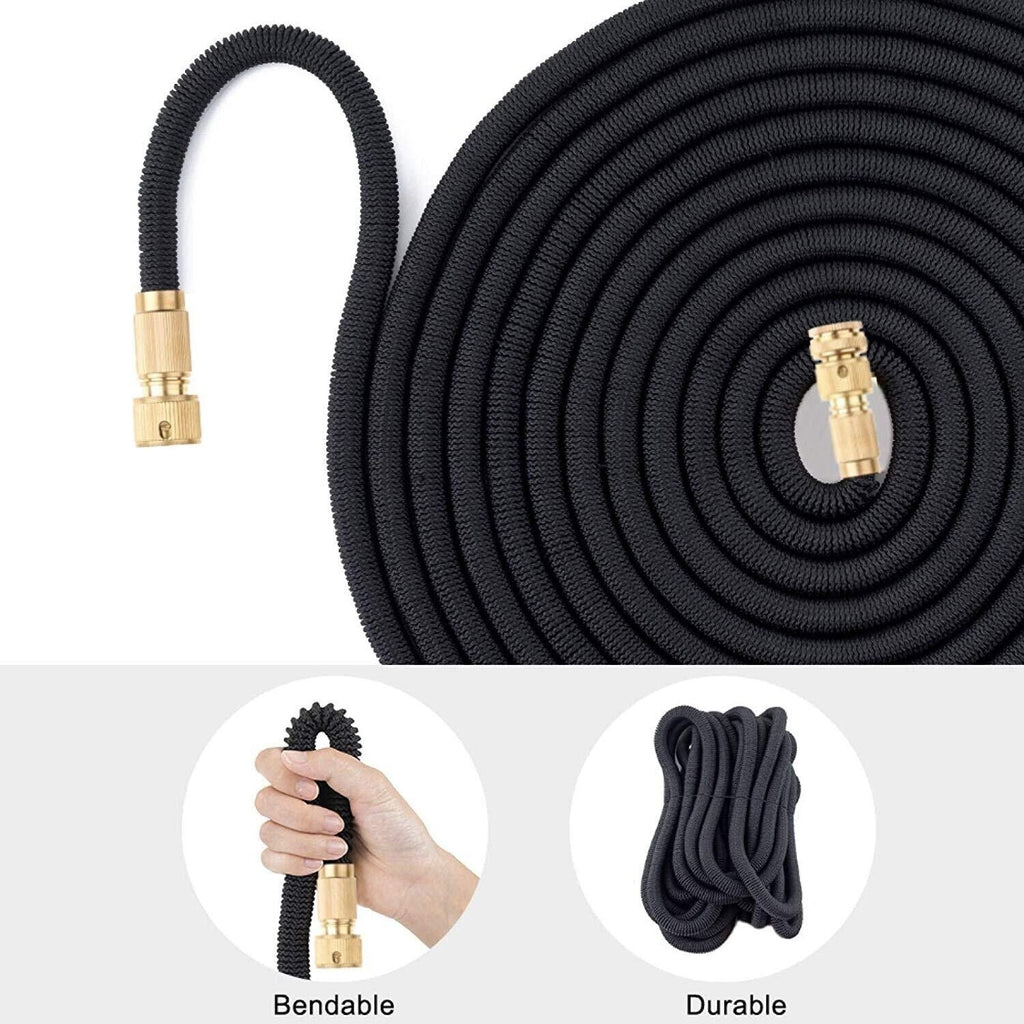 4X Stronger Deluxe Expandable Flexible Garden Hose Water Hose 25 & 100 FT
