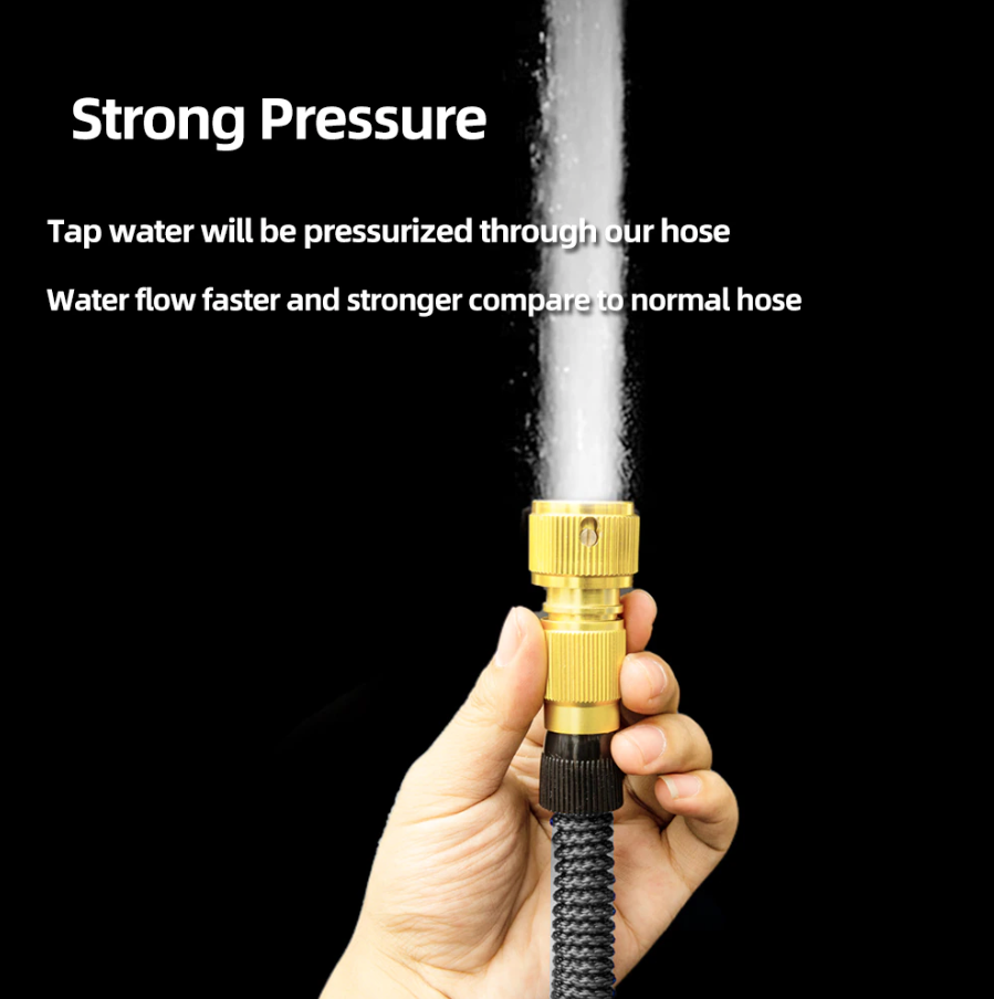 4X Stronger Deluxe Expandable Flexible Garden Hose Water Hose 25 & 100 FT
