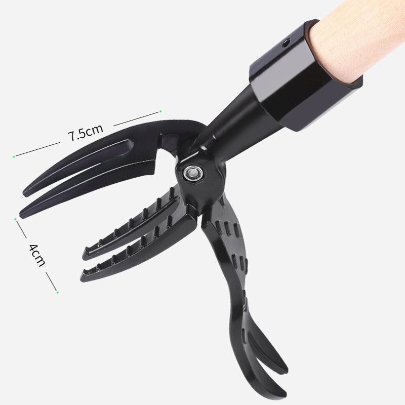 Manual Garden Weed Puller – Stand-Up Root Removal Tool for Lawn & Garden Maintenance