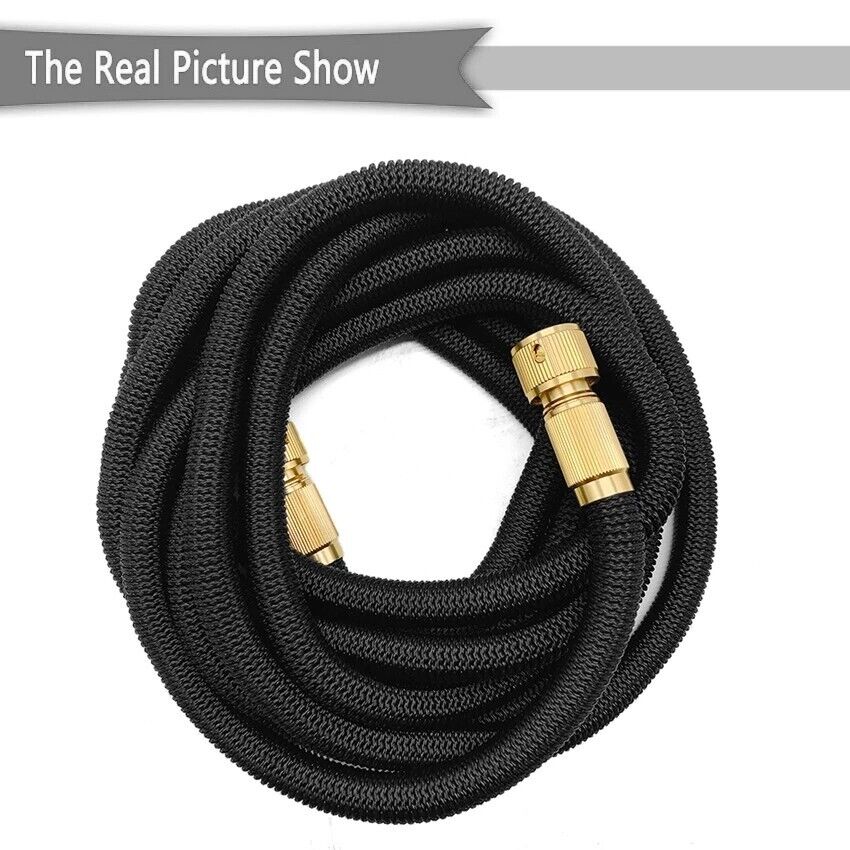 4X Stronger Deluxe Expandable Flexible Garden Hose Water Hose 25 & 100 FT